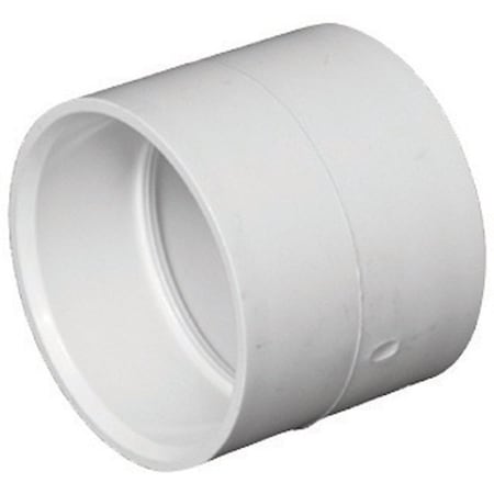 Charlotte Pipe And Foundry Charlotte Pipe Schedule 40 6 in. Hub X 6 in. D Hub PVC Coupling 1 pk PVC00100 1600